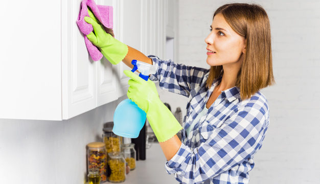 cleaning cupboard